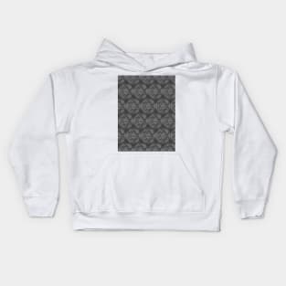 Circles and Diamones Pattern Kids Hoodie